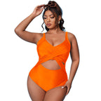 Damen Einteiler Badeanzug mit innovativem Cut-Out Design
