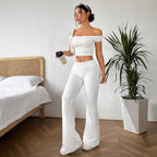 Damen Elegantes und figurbetontes Zweiteiler-Set