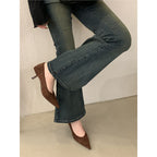 Damen spitze Pumps mit elegantem Absatz R&B