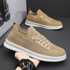Damen Atmungsaktive Freizeit-Sneaker mit elastischem Obermaterial und stabiler Sohle R&B
