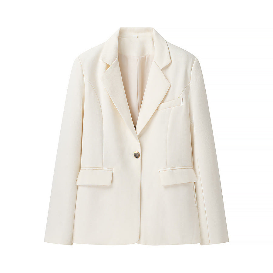 Damen elegante Blazerjacke mit strukturiertem Design und praktischen Taschen R&B