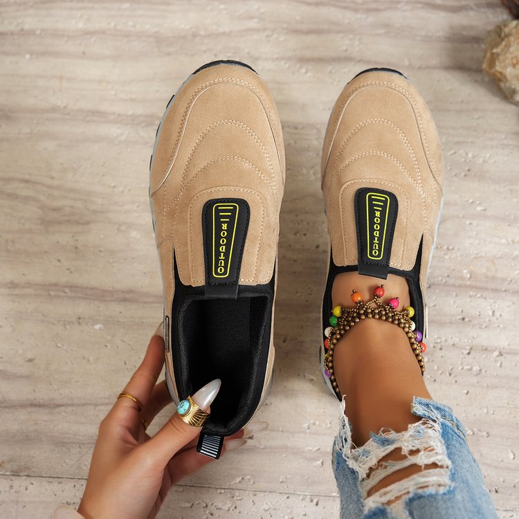 Damen Sportliche Slip-On Schuhe mit rutschfester Sohle R&B