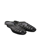 Damen elegante Zehentrenner mit geflochtenem Riemchen-Design R&B