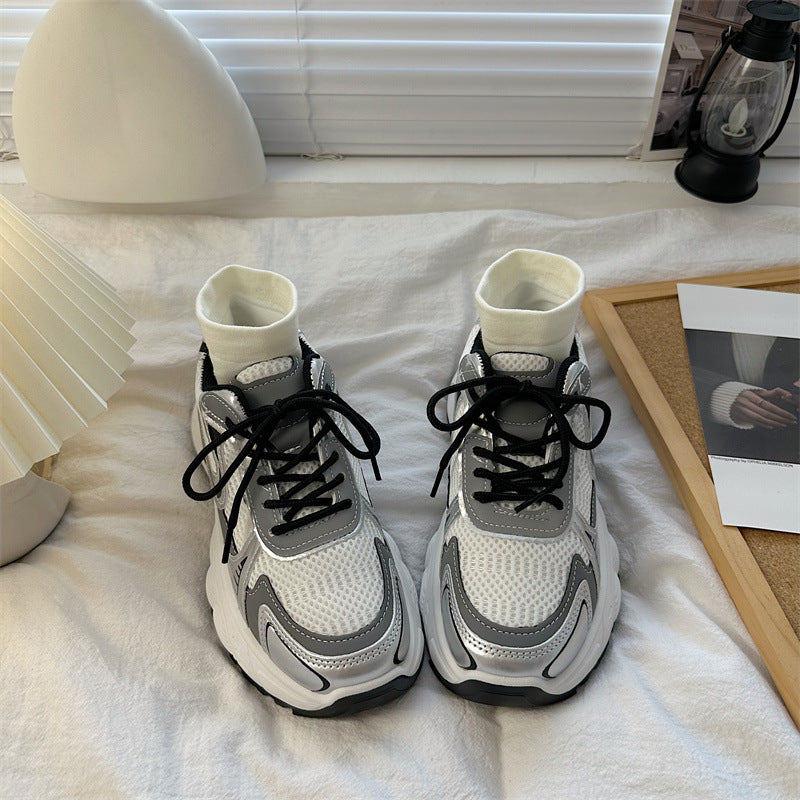 Damen Sneakers mit hohem Schaft und innovativer Dämpfung R&B