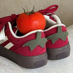 Damen Sportliche Sneakers mit klassischem Design und atmungsaktiver Oberflächenstruktur R&B