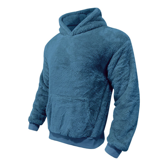 Herren kuscheliger Fleece-Hoodie R&B