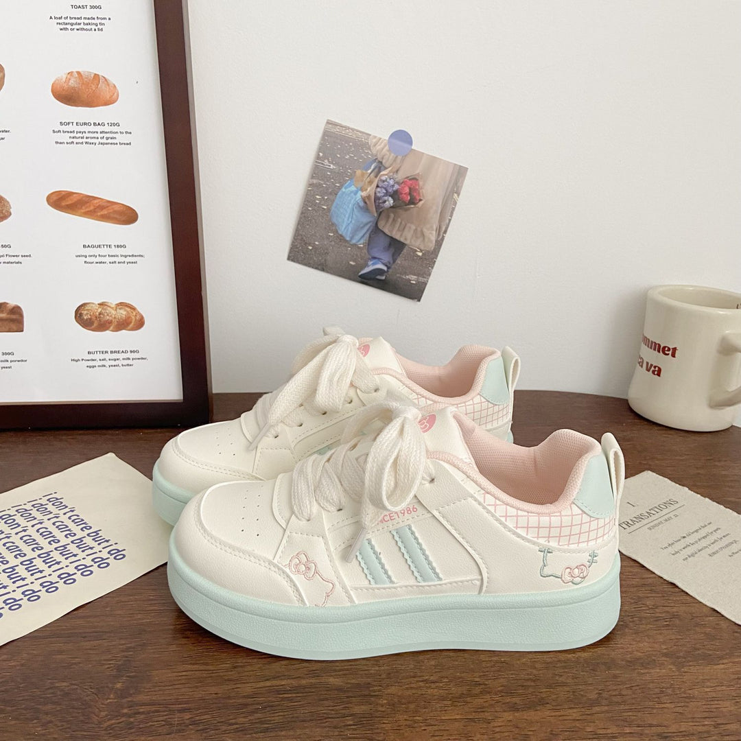 Damen Komfort-Sneakers mit verspielten Applikationen und bequemer Dämpfung R&B