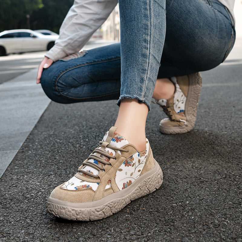Damen Bequeme und atmungsaktive Sneakers mit rutschfester Sohle
