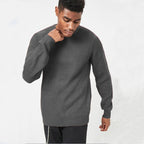 Herren Grobstrickpullover mit strukturiertem Rippdesign und lässiger Passform R&B