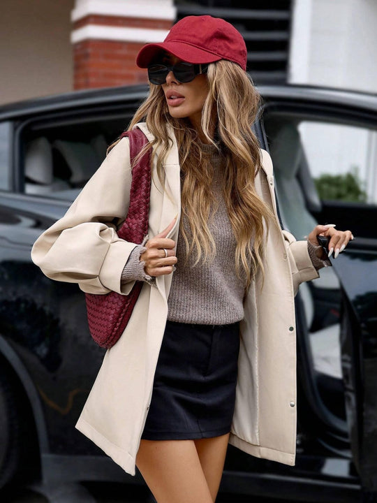 Damen Übergangsjacke mit praktischen Taschen und modischem Schnitt R&B