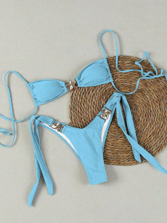 Damen Bikini-Set mit eleganten Schnallen R&B