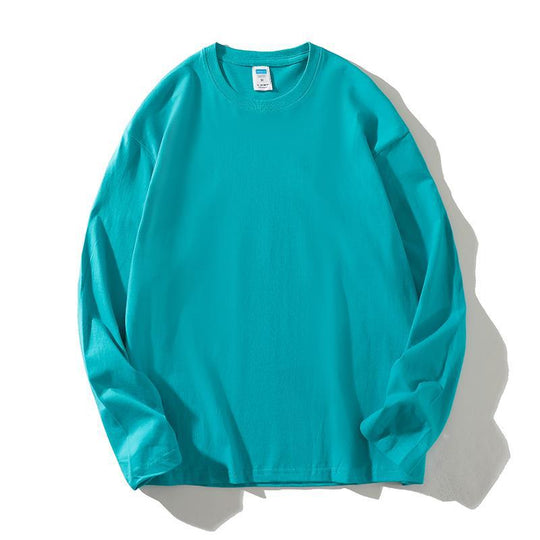 Damen vielseitiges Langarm-T-Shirt aus hochwertiger Baumwolle R&B