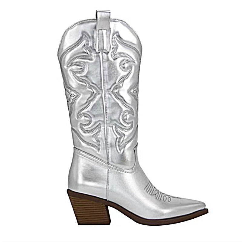 Damen Stiefeletten im Western-Stil R&B