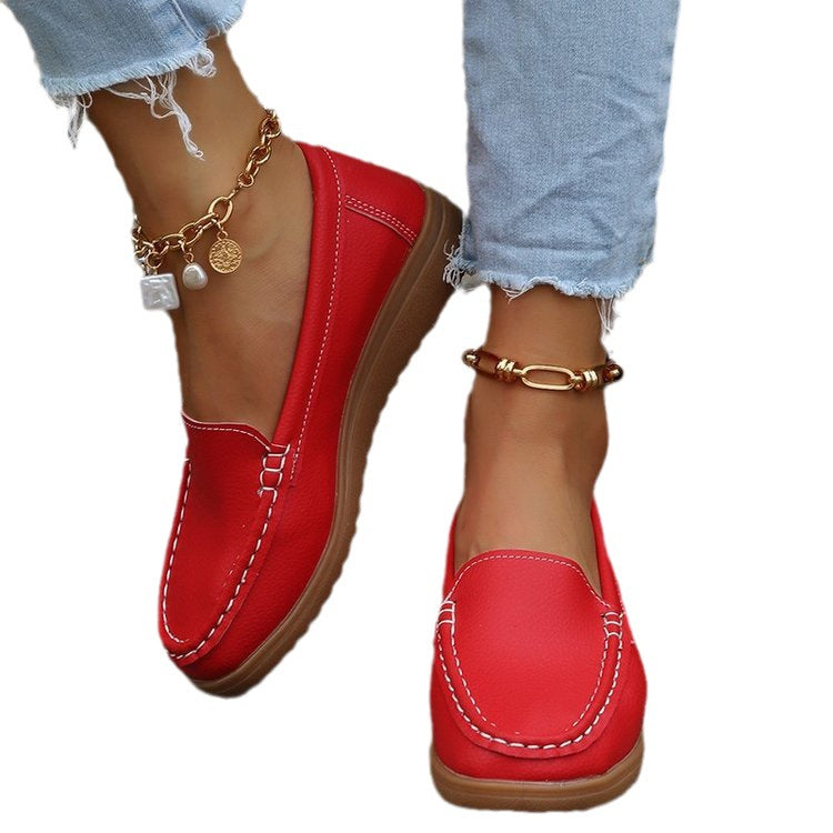 Damen elegante Mokassins mit trendigem Design und rutschfester Sohle R&B