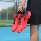 Damen Badmintonschuhe mit atmungsaktivem Obermaterial und rutschfester Sohle