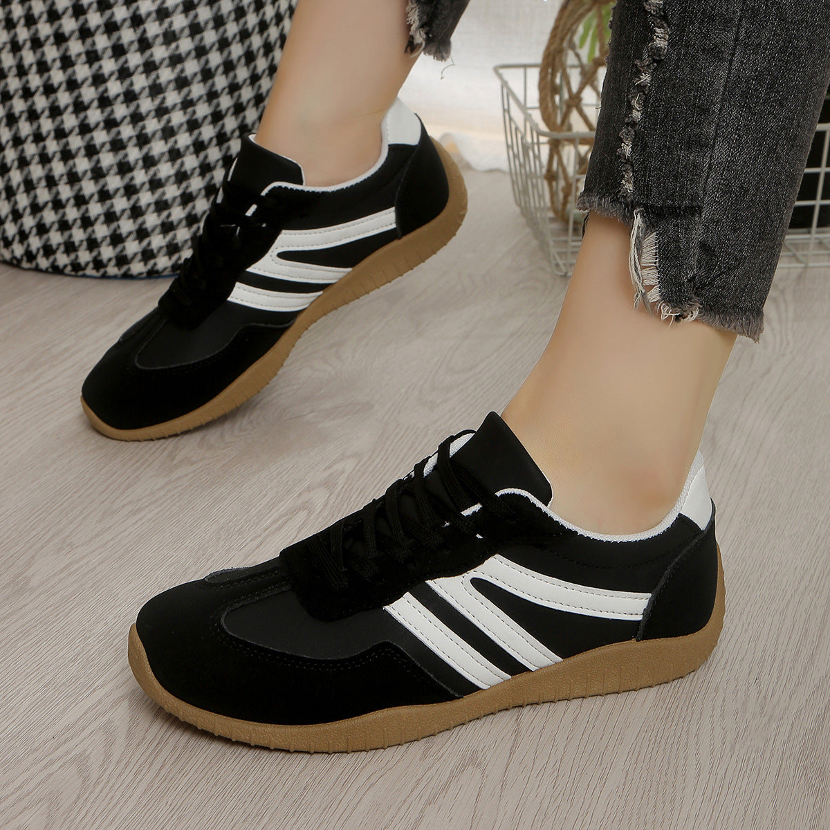 Damen Sportliche Sneakers mit Komfort-Dämpfung und atmungsaktivem Obermaterial R&B