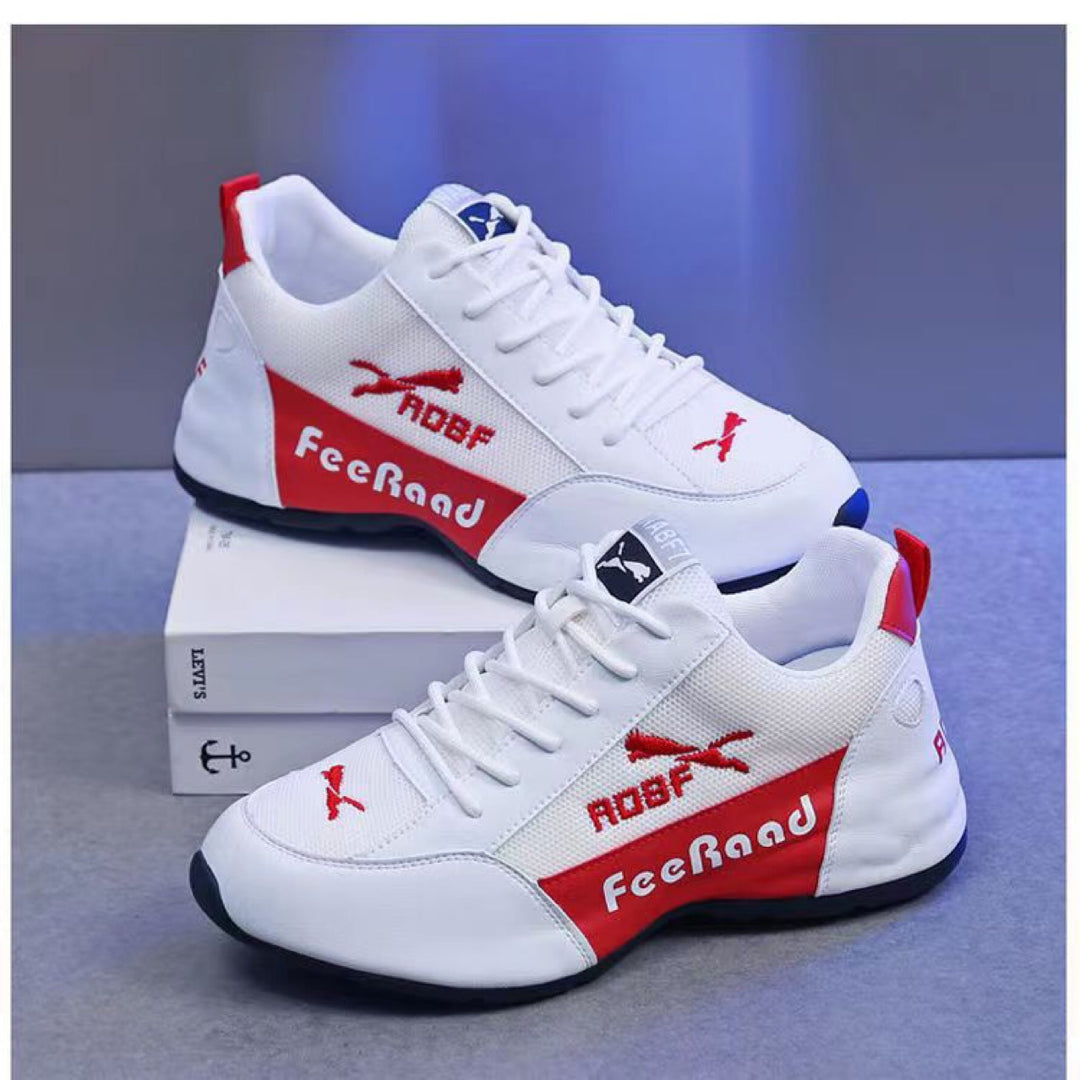 Damen Sportliche Freizeitsneaker mit atmungsaktiver Mesh-Oberfläche und flexiblem Fußbett R&B