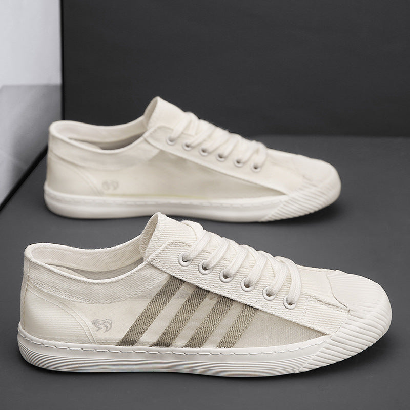 Damen atmungsaktive Sneakers mit rutschfester Gummisohle und modernem Design R&B