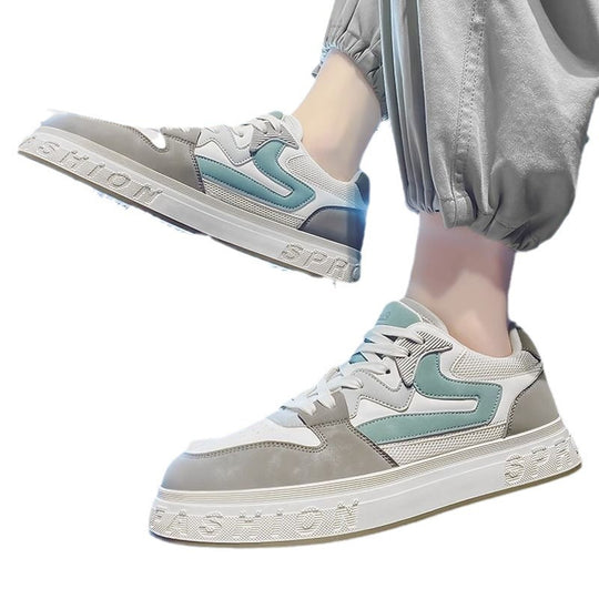Damen Sportliche Sneakers mit atmungsaktiver Oberflächenstruktur und rutschfester Sohle R&B
