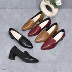 Damen Elegante und modische Slingback-Pumps mit Blumendesign und Blockabsatz R&B
