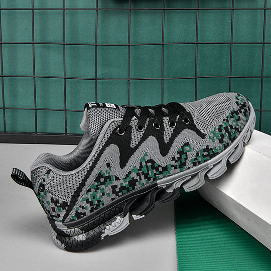 Damen Multifunktionale Sportsneaker mit rutschfester Sohle und atmungsaktivem Obermaterial R&B