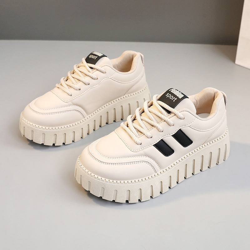 Damen Chunky Sneakers mit rutschfester Laufsohle und gepolstertem Innenfutter R&B