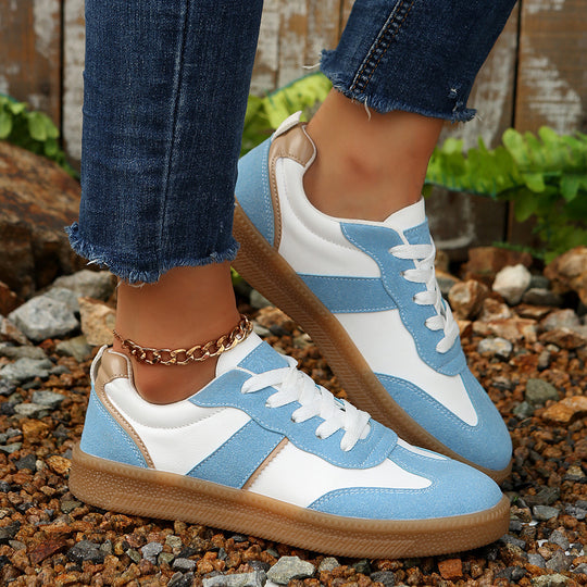 Damen Sneakers mit weichem Obermaterial und rutschfester Laufsohle R&B