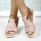 Damen Plateau Sandalen R&B