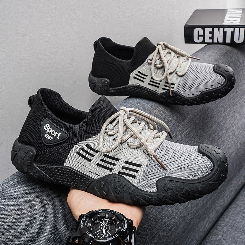 Damen Leichte Sport-Sneaker mit atmungsaktiver Struktur R&B