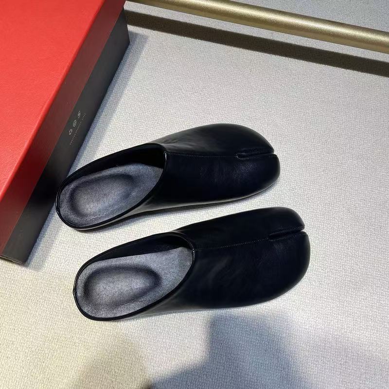 Damen modische Mokassins mit innovativem Zehenteil R&B