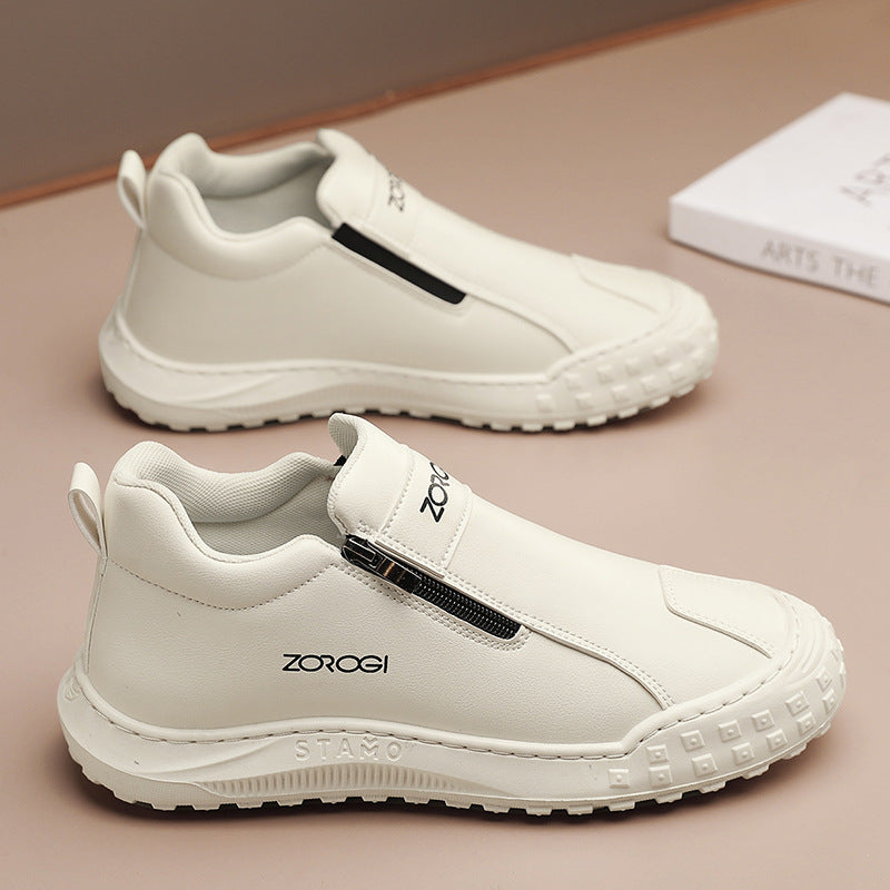 Damen Trendige Slip-On Sneakers mit wasserdichter Beschichtung und atmungsaktiver Innenausstattung R&B
