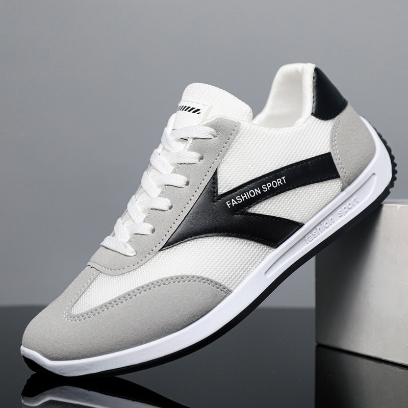 Damen Sportliche Sneakers mit atmungsaktiven Mesh-Einsätzen und dämpfender Sohle R&B