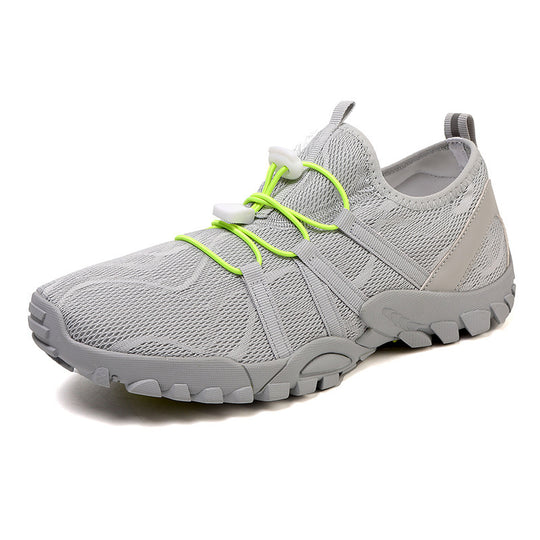 Damen Sportliche Aqua-Laufschuhe mit atmungsaktivem Obermaterial und flexiblem Schnellschnürsystem R&B