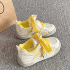 Damen Sportliche Sneaker mit innovativem Schnürsystem und atmungsaktiven Mesh-Elementen R&B