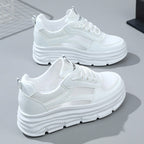 Damen Chunky Sneakers mit dämpfender Sohle und atmungsaktiver Oberflächenstruktur R&B