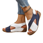 Damen Bequeme Sandalen mit atmungsaktiven Einsätzen und rutschfester Sohle