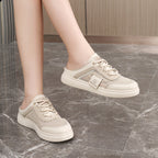 Damen Atmungsaktive Slipper mit modischen Mesh-Einsätzen und rutschfester Sohle R&B
