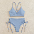 Damen Triangel-Bikini mit raffinierten Kordeldetails