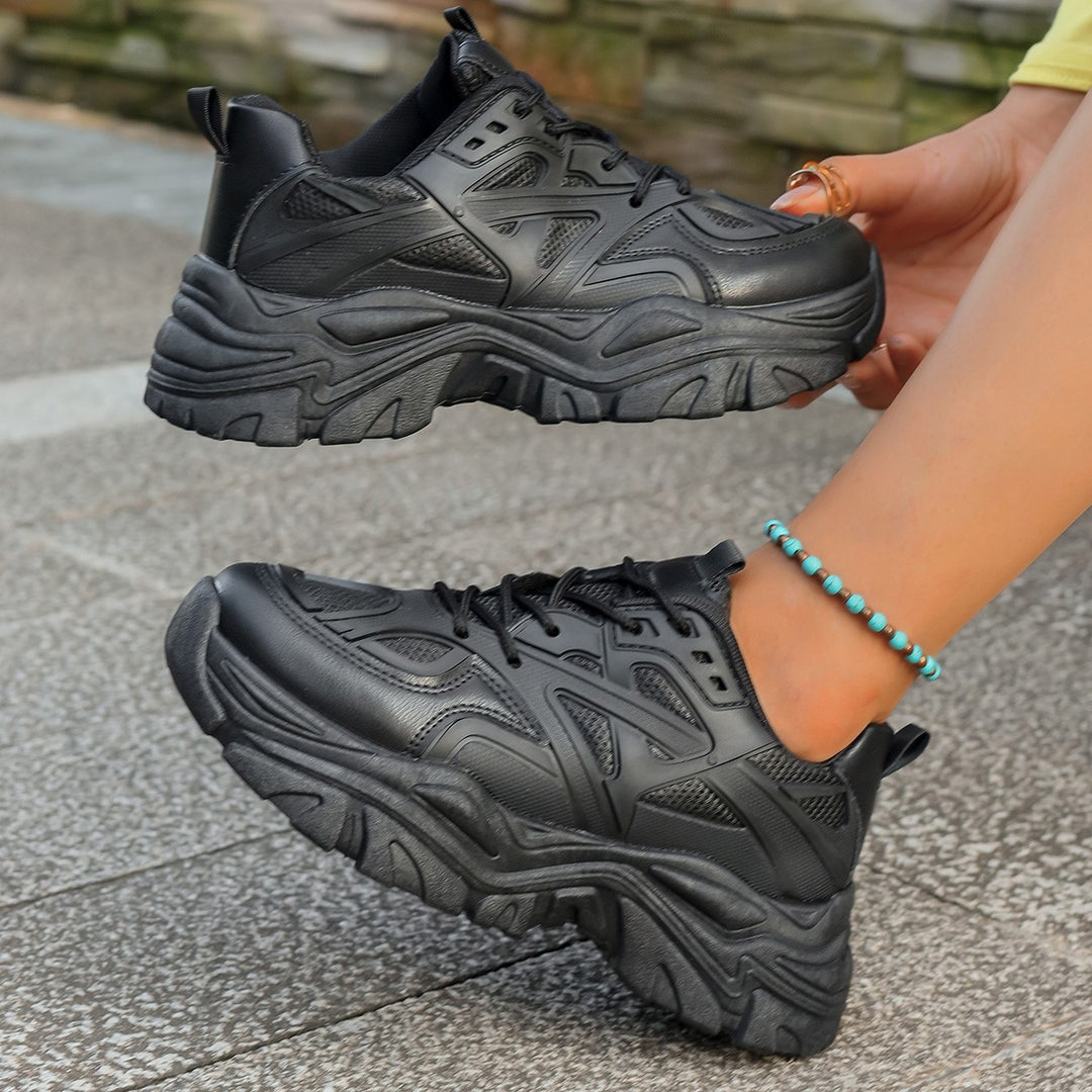 Damen Sportliche Sneakers mit rutschfester Sohle und atmungsaktivem Obermaterial R&B