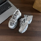 Damen Sportliche Lauf Sneakers mit atmungsaktiver Mesh-Oberfläche und robustem Sohlenprofil R&B