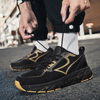 Herren Hochleistungs-Laufschuhe mit atmungsaktivem Mesh-Obermaterial und Stoßdämpfungstechnologie R&B