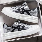 Damen trendige Sneaker mit hohem Plateau R&B