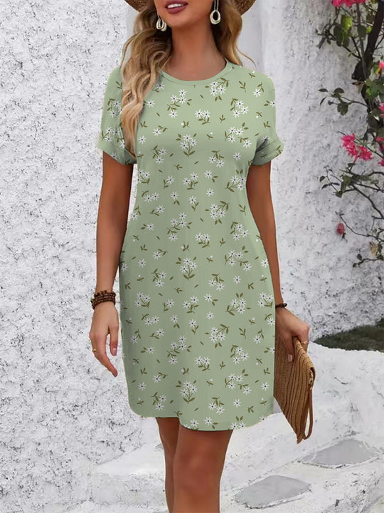 Damen Blumenkleid R&B