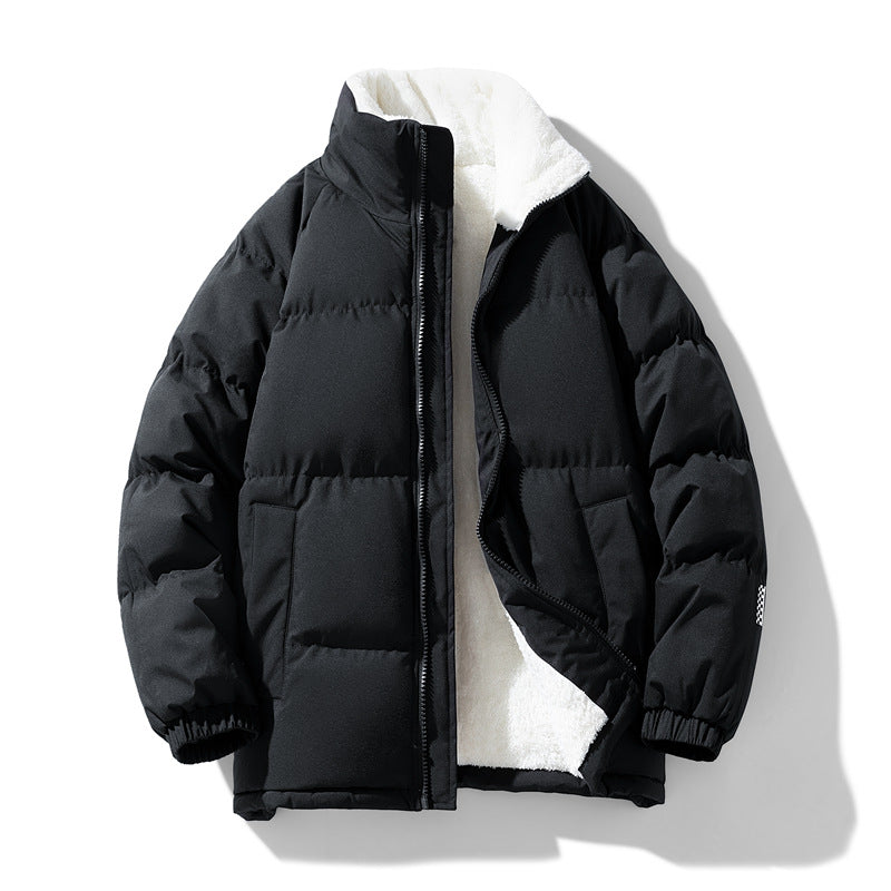 Damen isolierte Pufferjacke mit weichem Innenfutter und praktischen Taschen