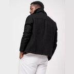 Herren Übergangsjacke im modernen Denim-Stil R&B
