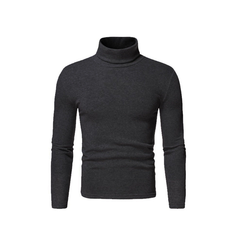 Herren Rollkragenpullover aus weichem Stretchmaterial R&B
