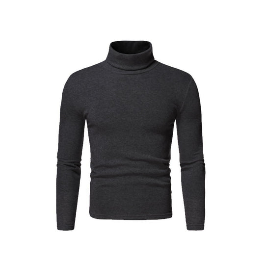 Herren Rollkragenpullover aus weichem Stretchmaterial R&B