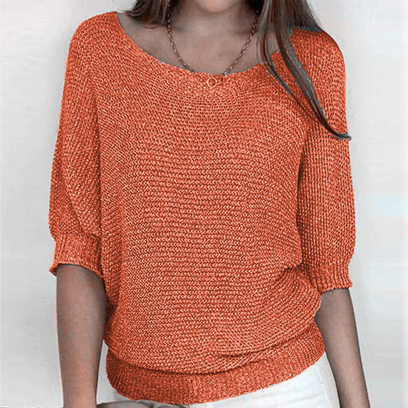 R&B | Einfarbiger Pullover
