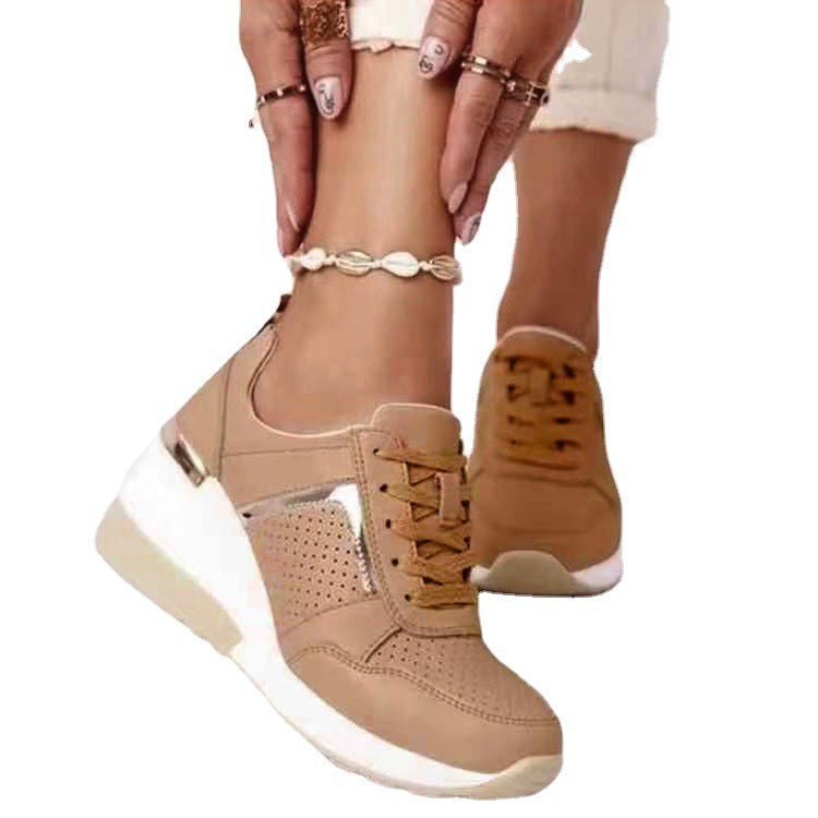 Damen Sportliche Sneakers mit luftiger Perforation und komfortabler Dämpfung R&B