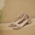 Damen Sandalen mit elegantem Riemendesign und komfortablem Blockabsatz R&B